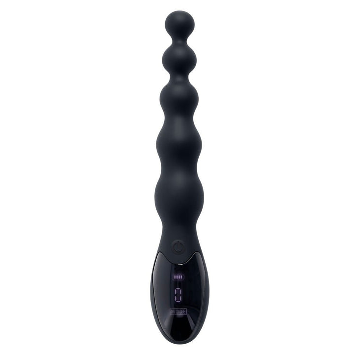 Zero Tolerance Backdoor Baton - Vibrating Anal Beads - Black