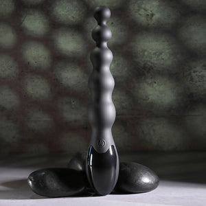 Zero Tolerance Backdoor Baton - Vibrating Anal Beads - Black