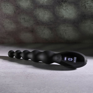 Zero Tolerance Backdoor Baton - Vibrating Anal Beads - Black