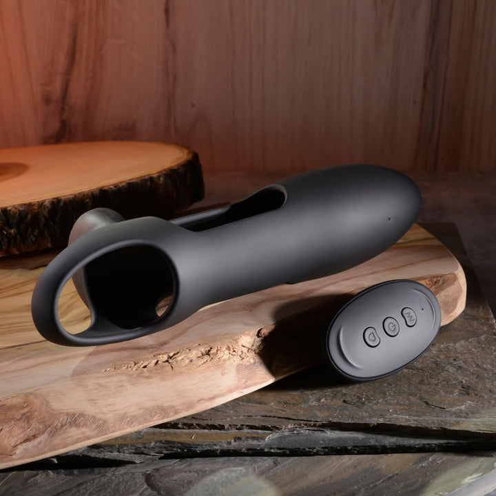 Zero Tolerance Nautilus - Vibrating Penis Extender Sleeve - Black