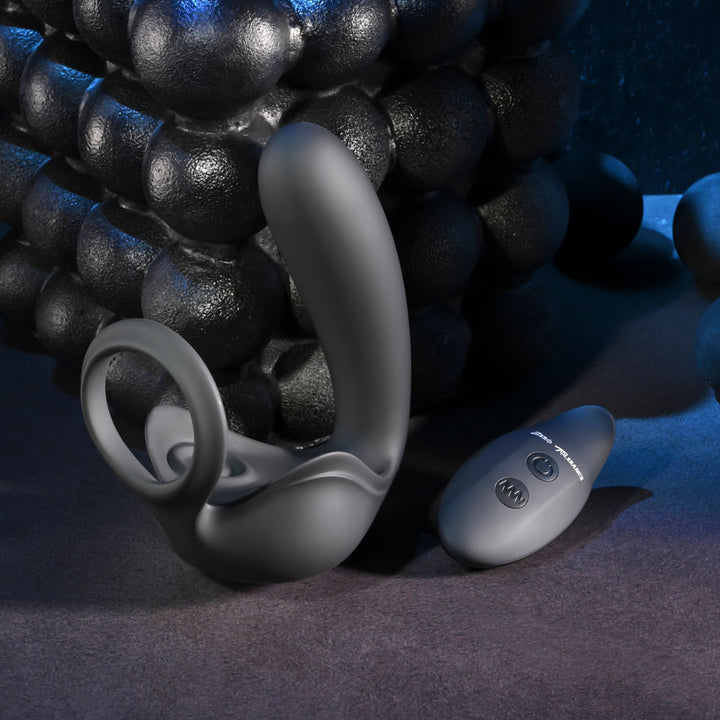 Zero Tolerance Ballin Out Prostate Massager with Cock Ring and Remote