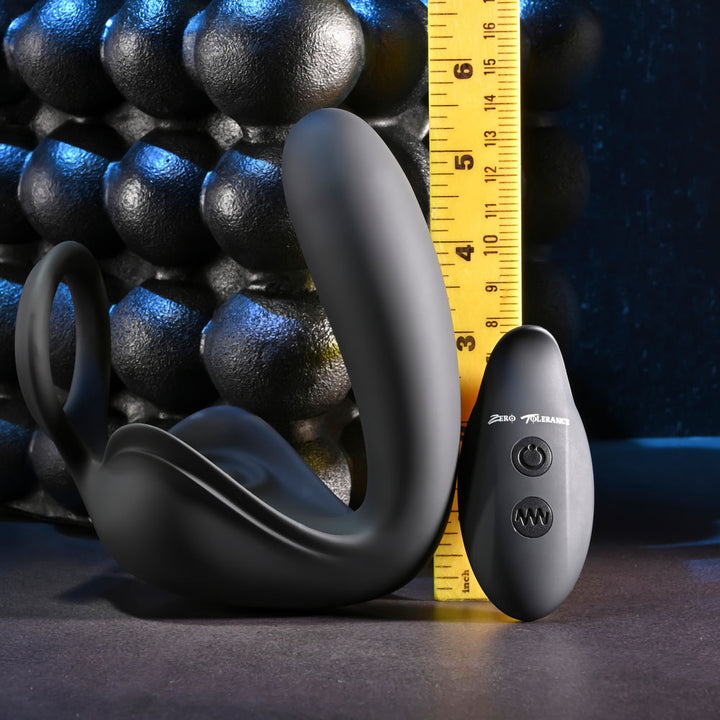 Zero Tolerance Ballin Out Prostate Massager with Cock Ring and Remote