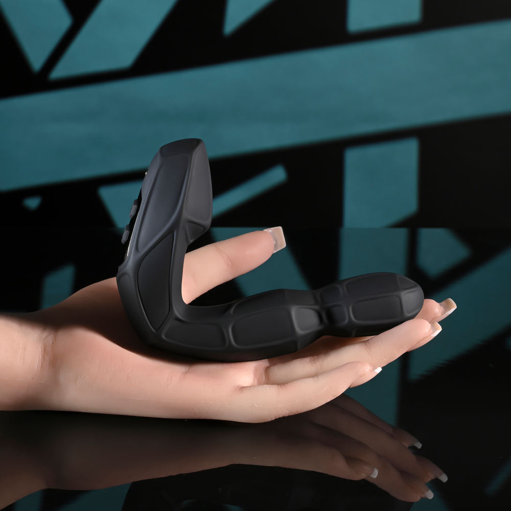 Zero Tolerance Mr Prostate - Black 12.6cm Rechargeable Prostate Massager with Wireless Remote