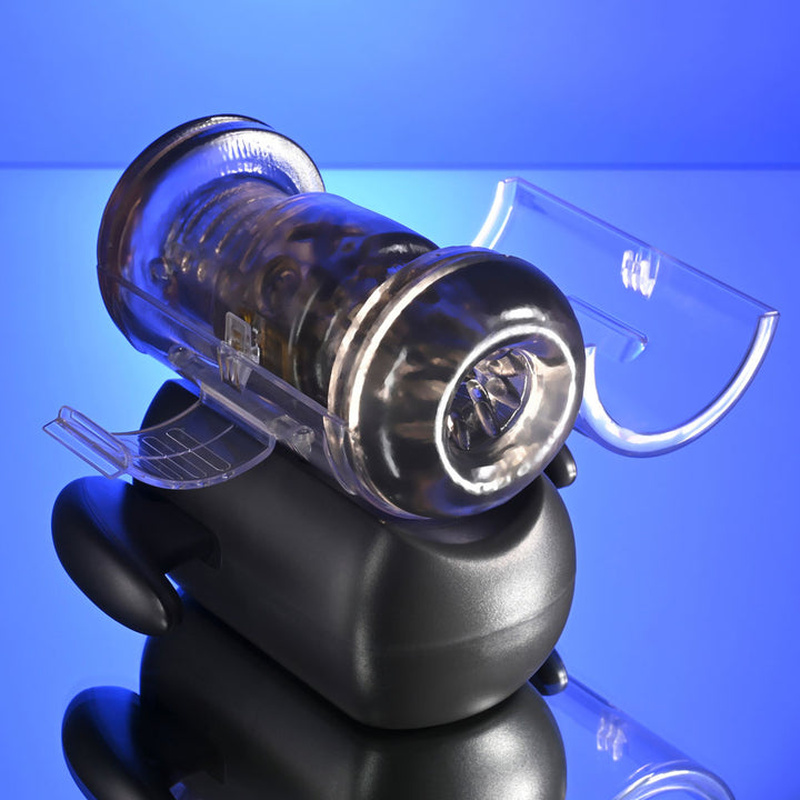 Zero Tolerance Hold Me Tight Vibrating Auto Stroker with Phone Holder