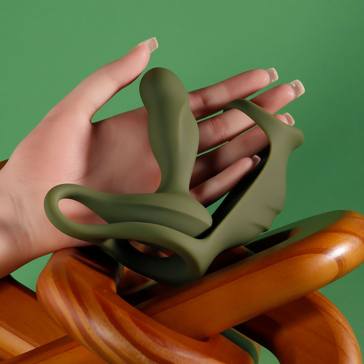 Zero Tolerance Prostate Power Pack - Vibrating Prostate Massager with Cock Ring Harness