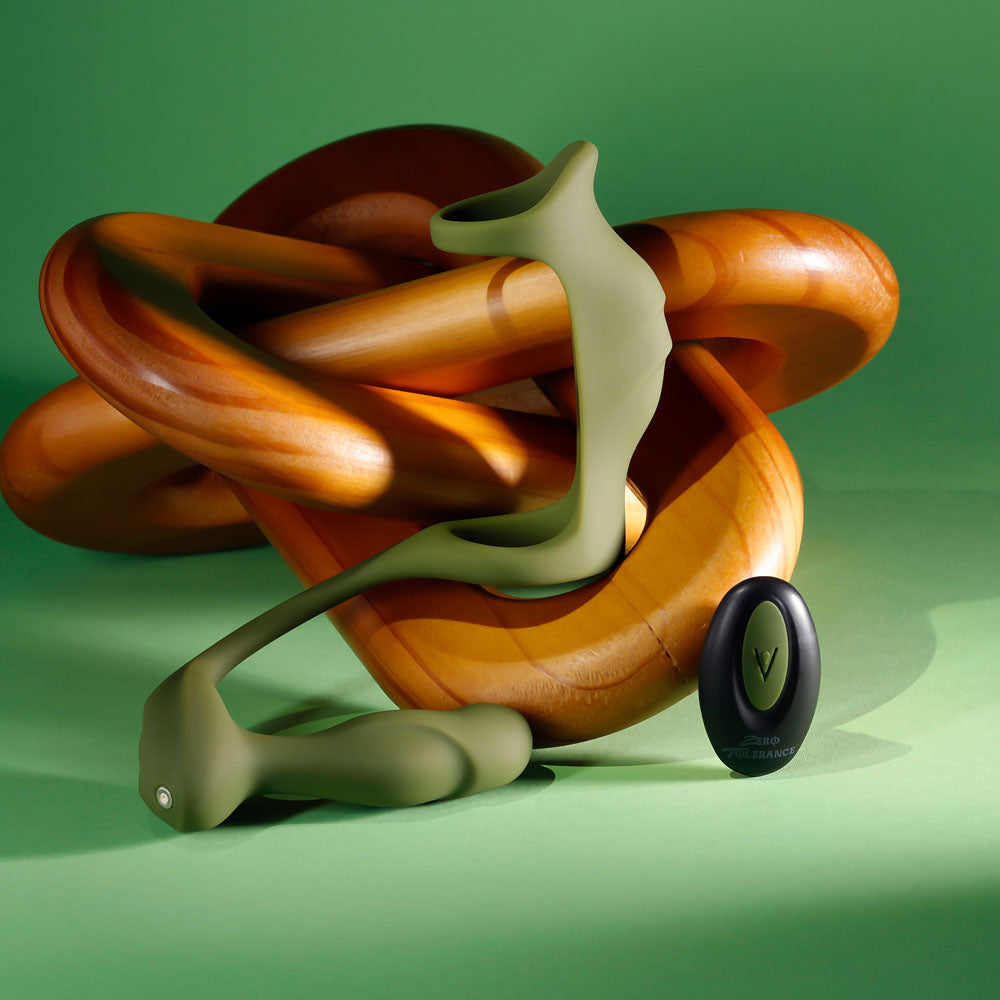 Zero Tolerance Prostate Power Pack - Vibrating Prostate Massager with Cock Ring Harness