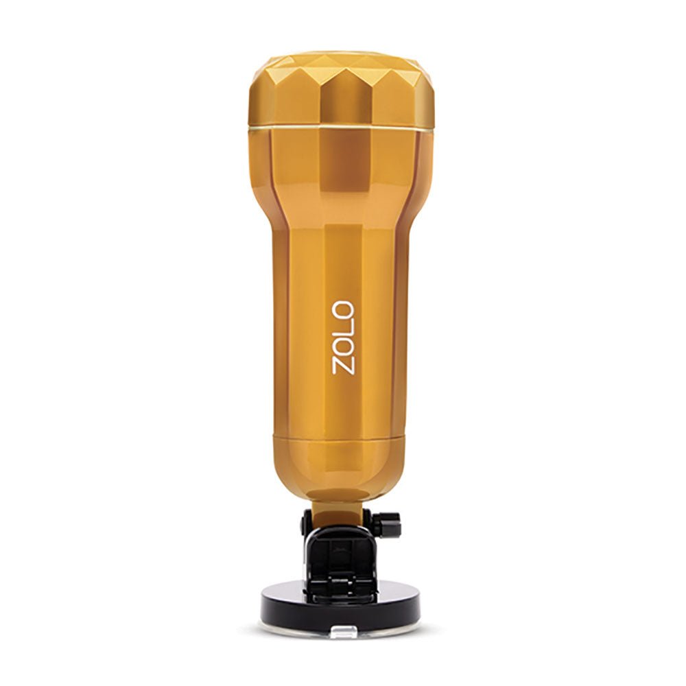 Zolo Vibrating Personal Trainer - Vagina Stroker with Suction Mount