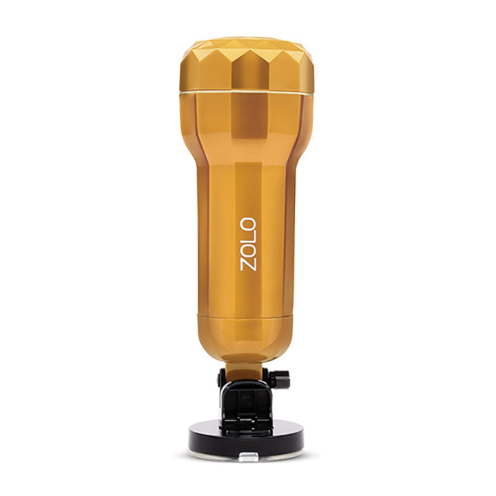 Zolo Vibrating Personal Trainer - Vagina Stroker with Suction Mount