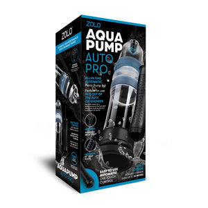 Zolo Aquapump Auto Pro Penis Pump - Clear