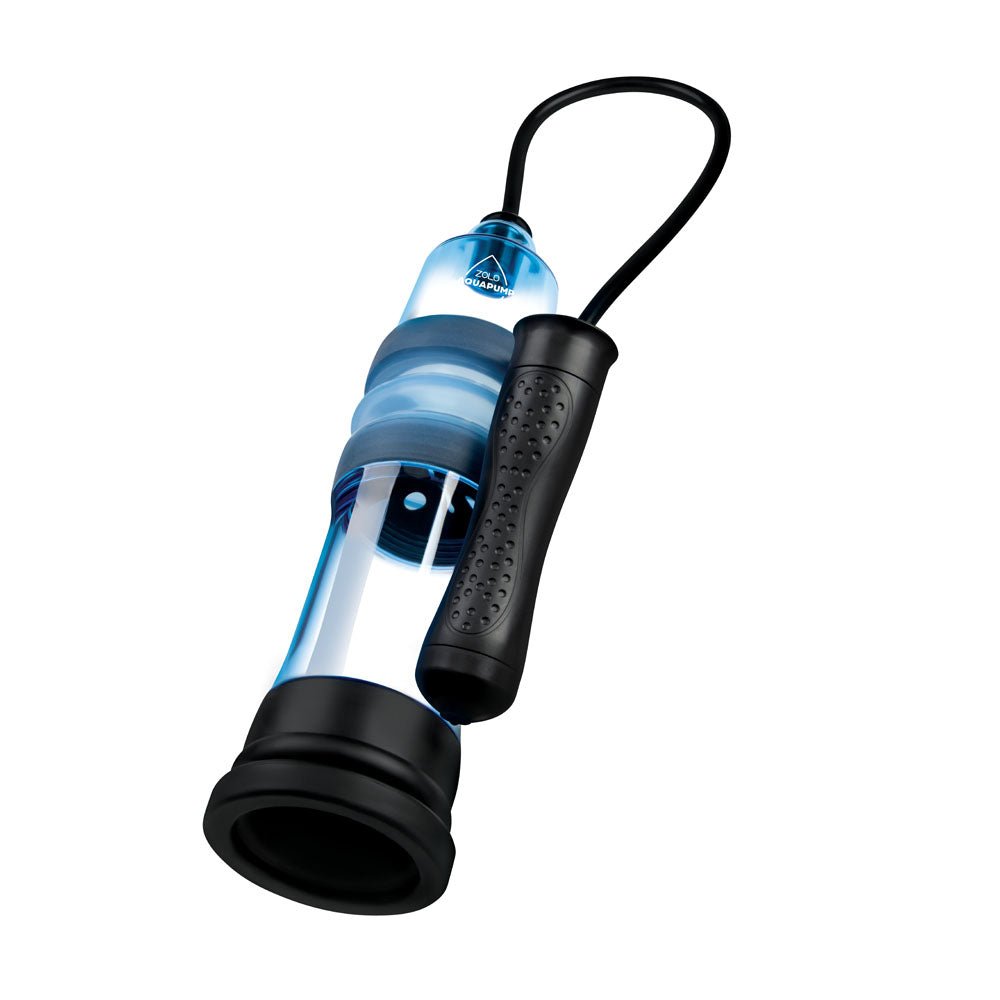 Zolo Aquapump Compact Auto Penis Pump - Blue