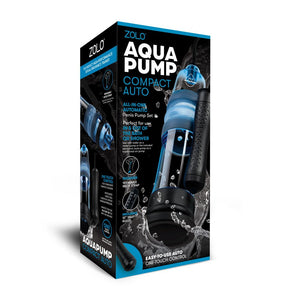 Zolo Aquapump Compact Auto Penis Pump - Blue