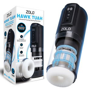 Zolo Hawk TUAH Ultimate BJ Stroker - Thrusting & Rotating Auto Stroker