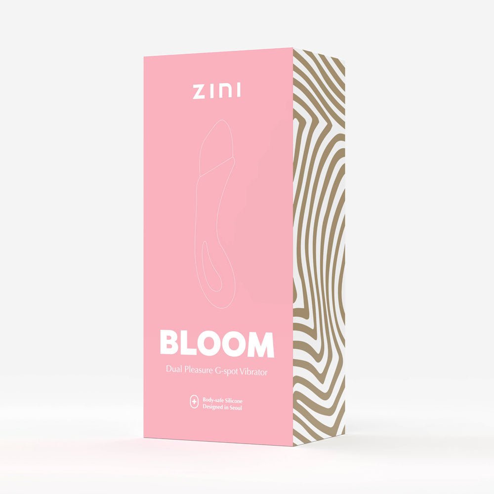 Zini Bloom - Dual Pleasure G-Spot Vibrator - Cherry Blossom