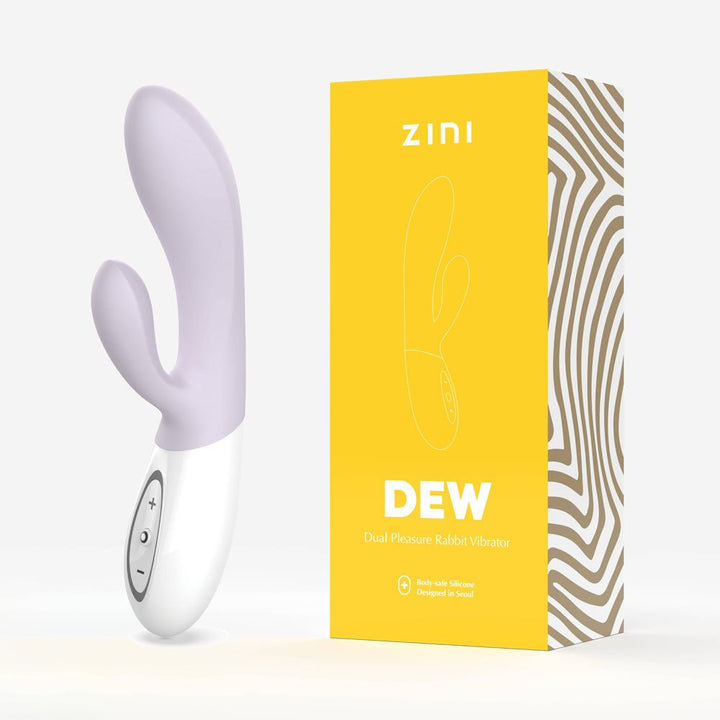 Zini Dew - Rabbit Vibrator - Purple Hydrangea