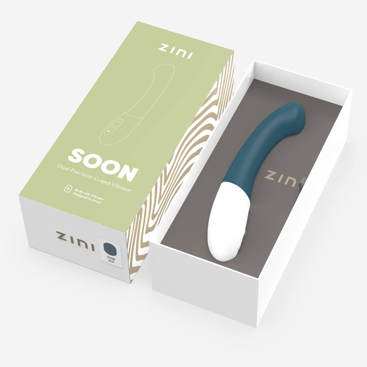 Zini Soon - Dual Precision G-Spot Vibrator - Legion Blue