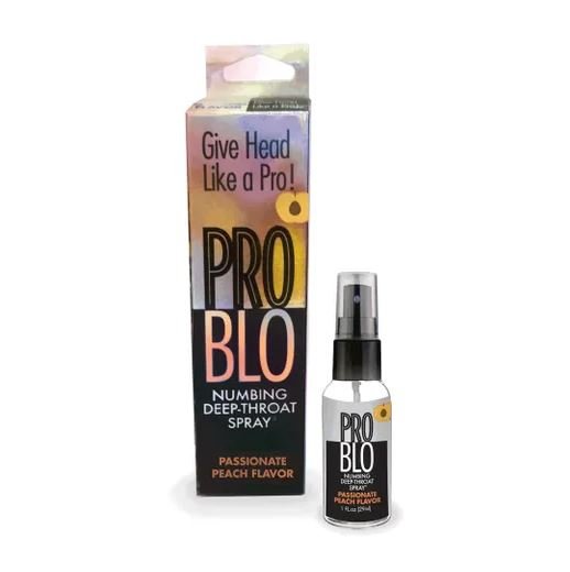 ProBlo Deep Throat Spray - Peach