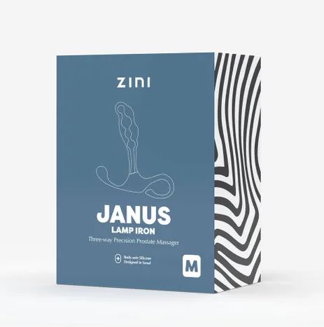 Zini Janus Lamp Iron Prostate Massager - Medium - Red