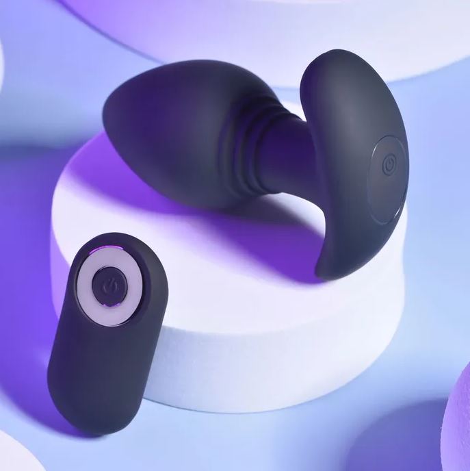 Playboy Pleasure Plug & Play - Vibrating Butt Plug with Wireless Remote 