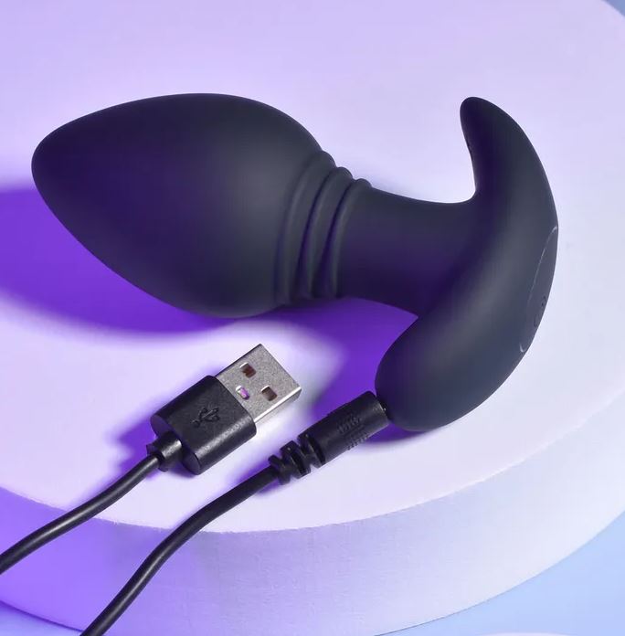 Playboy Pleasure Plug & Play - Vibrating Butt Plug with Wireless Remote 