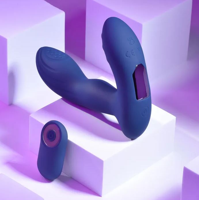 Playboy Pleasure Pleaser - Vibrating Prostate Massager with Wireless Remote