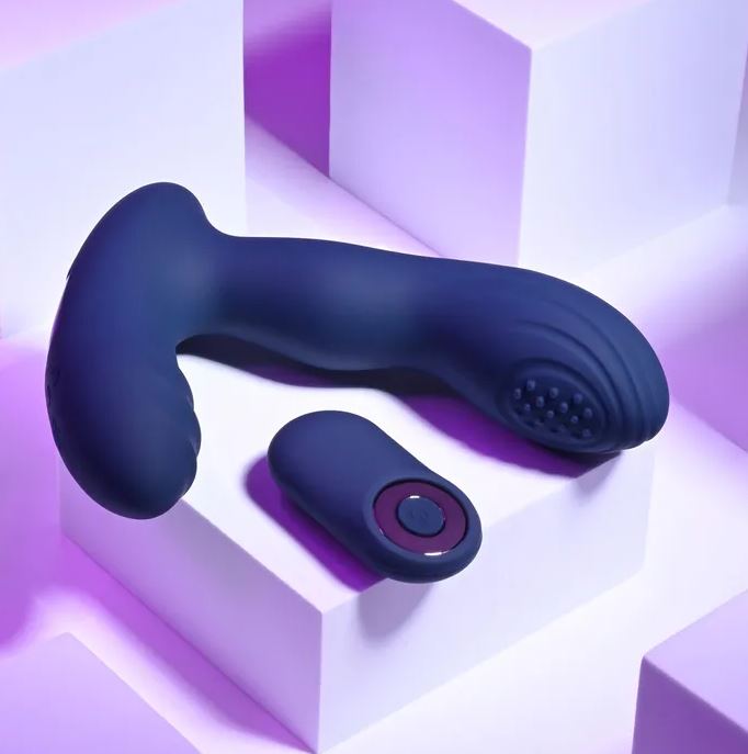 Playboy Pleasure Pleaser - Vibrating Prostate Massager with Wireless Remote