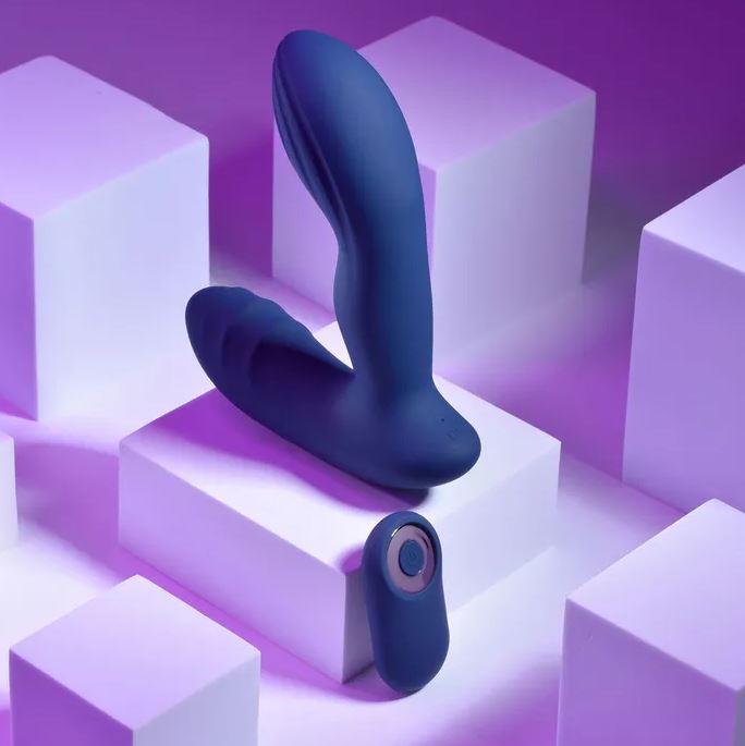 Playboy Pleasure Pleaser - Vibrating Prostate Massager with Wireless Remote