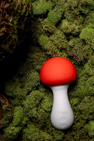 Maia Shroomie - Mushroom Shaped Vibrator -Red/White