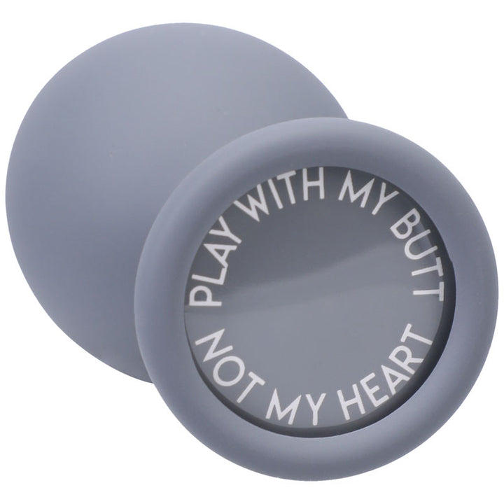 A-Play - Silicone Trainer Grey Butt Plug Set - Set of 3 Sizes