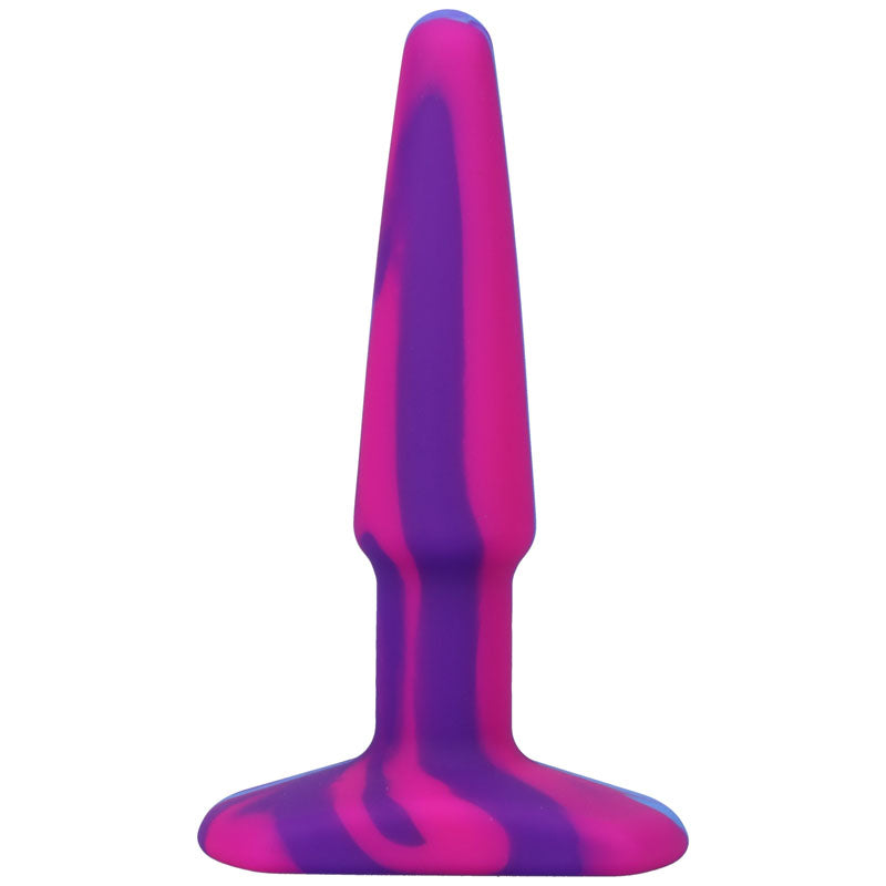 A-Play Groovy 4 Inch Anal Plug - Berry Coloured