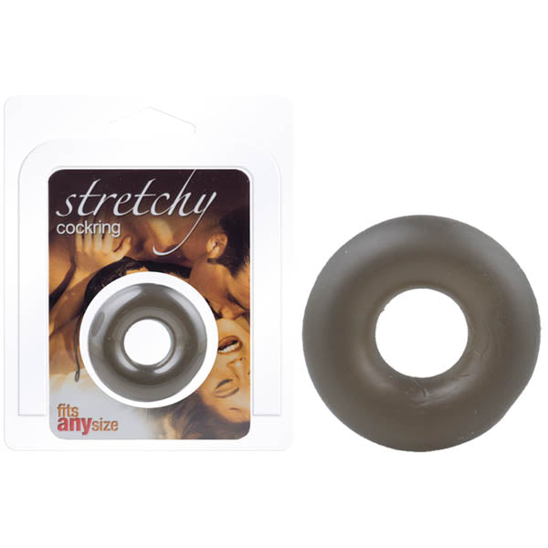 Stretchy Cock Ring - Smoke Donut-Shaped Cock Ring