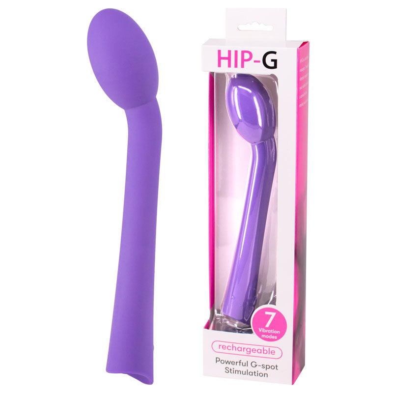 Hip G Rechargeable Purple Vibrator