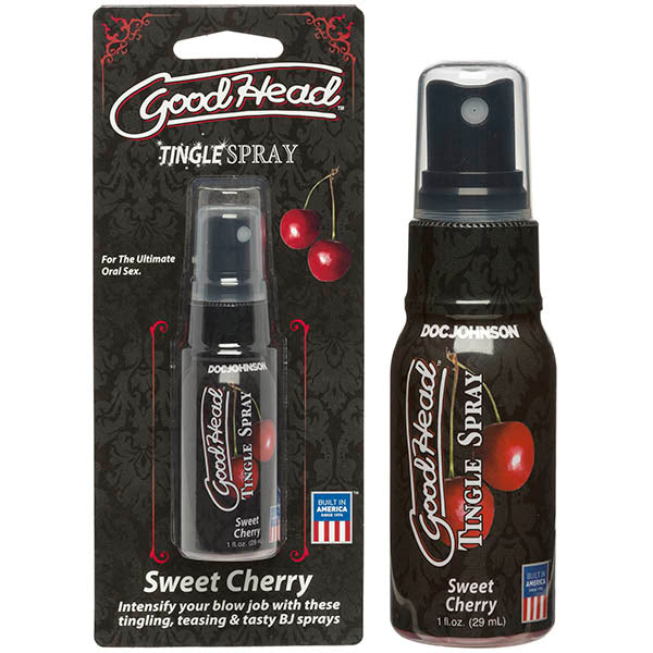 GoodHead Tingle Spray - Sweet Cherry Flavoured - 29 ml Spray