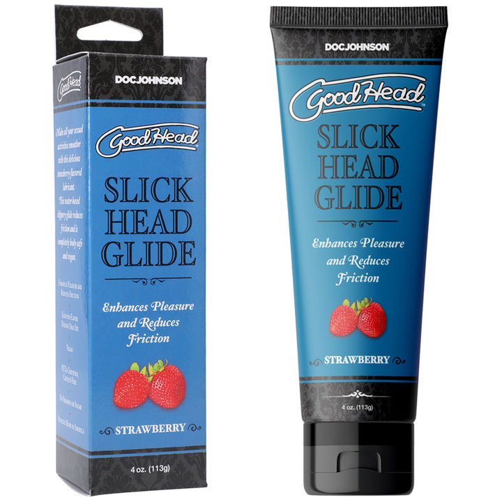 GoodHead Slick Head Glide - Strawberry Flavoured Lubricant 120ml