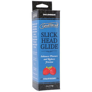 GoodHead Slick Head Glide - Strawberry Flavoured Lubricant 120ml