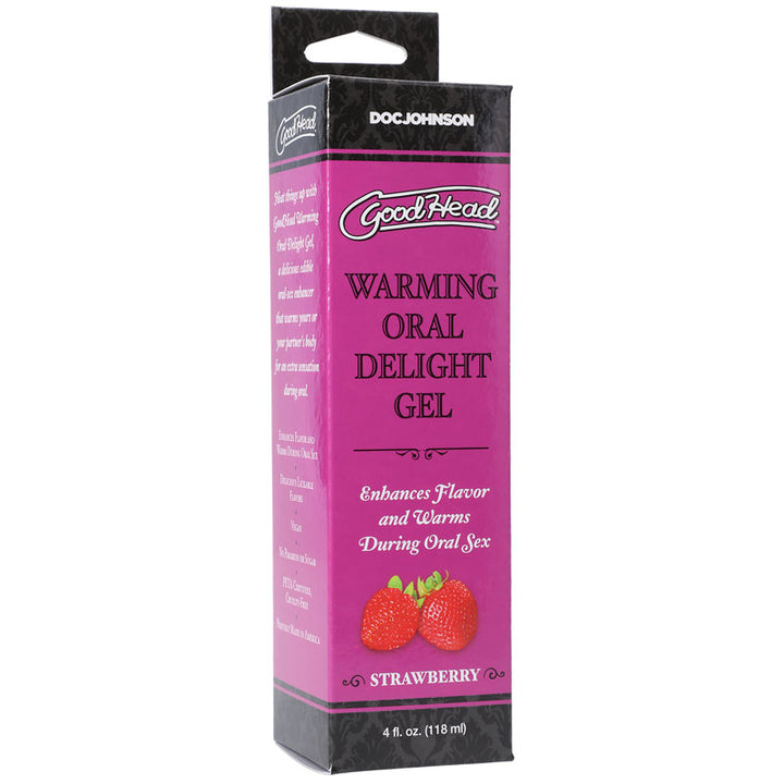 GoodHead Warming Head Oral Delight Gel - Strawberry 120ml