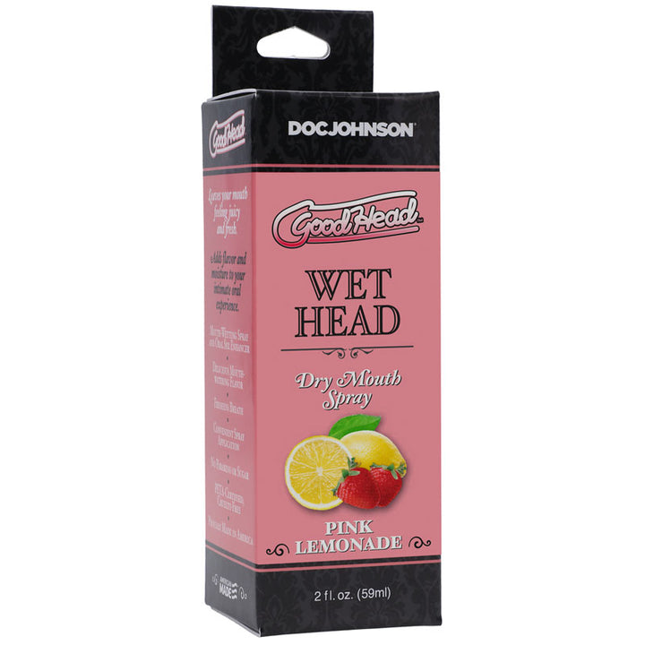 Goodhead Wet Head Dry Mouth Spray - Pink Lemonade - 59ml
