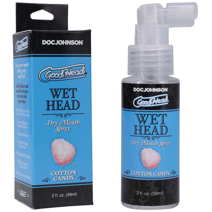 Goodhead Wet Head Dry Mouth Spray - Cotton Candy Flavoured 59ml