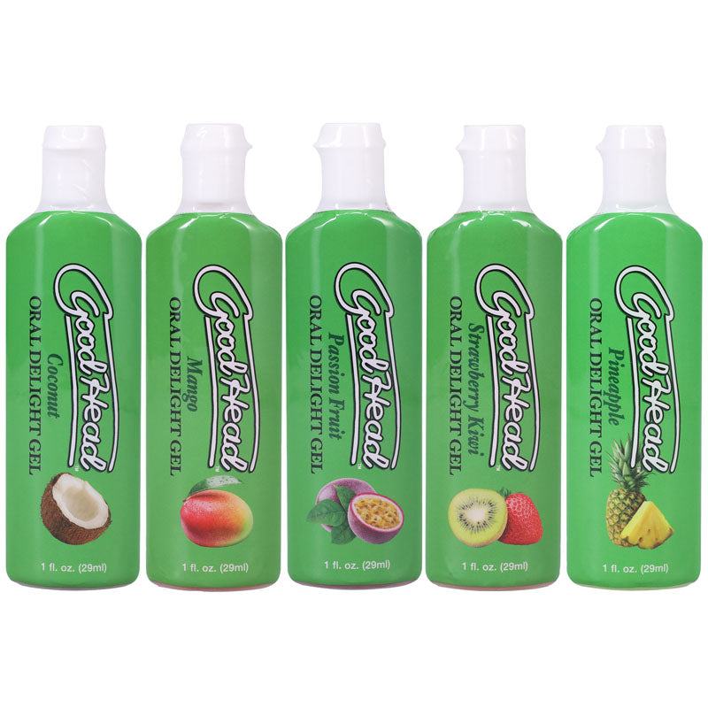 GoodHead Oral Delight Tropical Fruits Gels - Set of 5