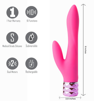 Maia Victoria Rabbit Vibrator - Pink