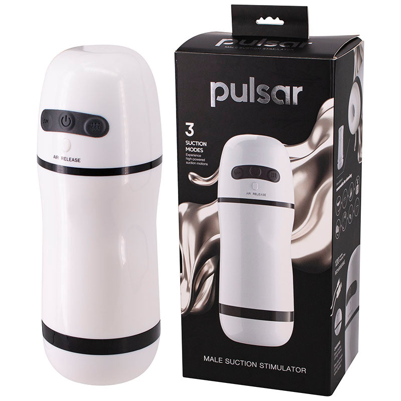 Pulsar - White Male Suction Masturbator