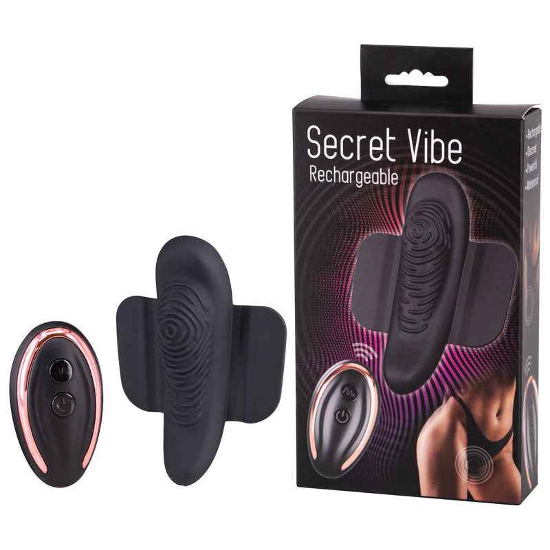 Secret Vibe - Black Panty Vibe with Remote