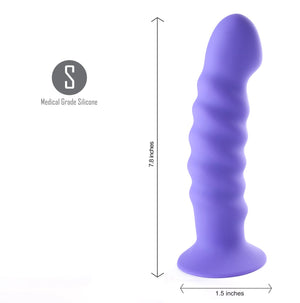 Maia Kendall 8 Inch Dong - Purple