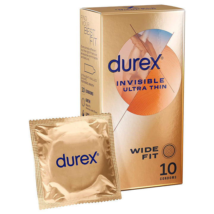 Durex Fetherlite Ultra Larger Feel Condoms - 10 Pack