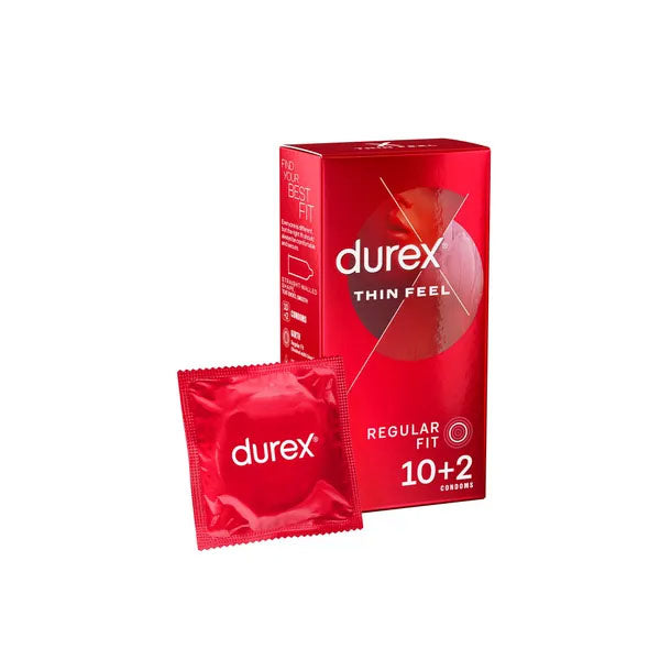Durex Fetherlite Ultra Thin Feel Condoms - 10 Pack