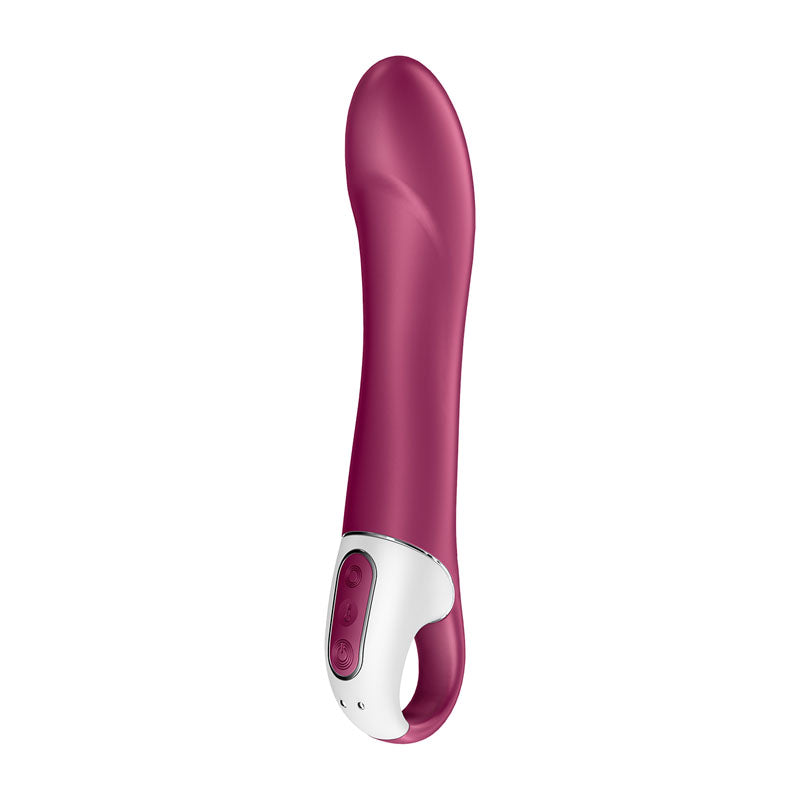 Satisfyer Big Heat G-Spot Vibrator with App Control - Red