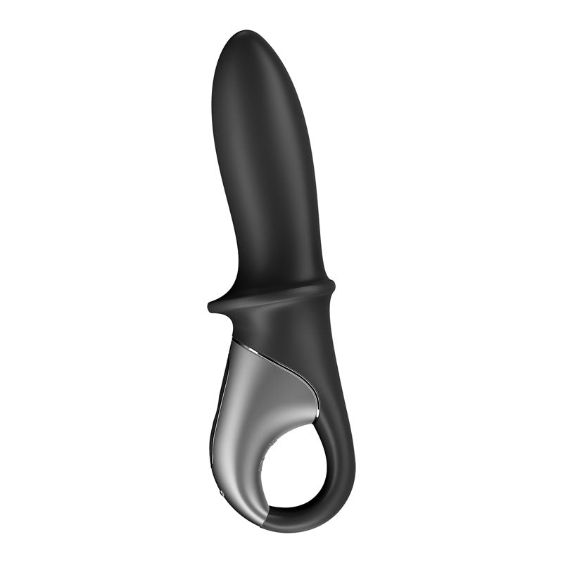 Satisfyer Hot Passion Heated Anal Vibrator with App Control - Black