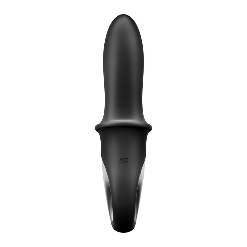 Satisfyer Hot Passion Heated Anal Vibrator with App Control - Black