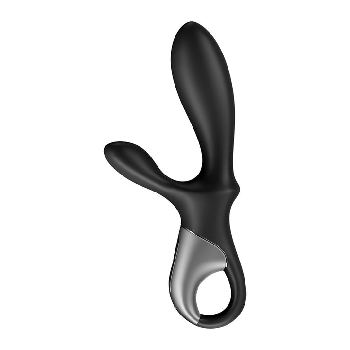 Satisfyer Heat Climax + Anal Heating Vibrator with App Control - Black