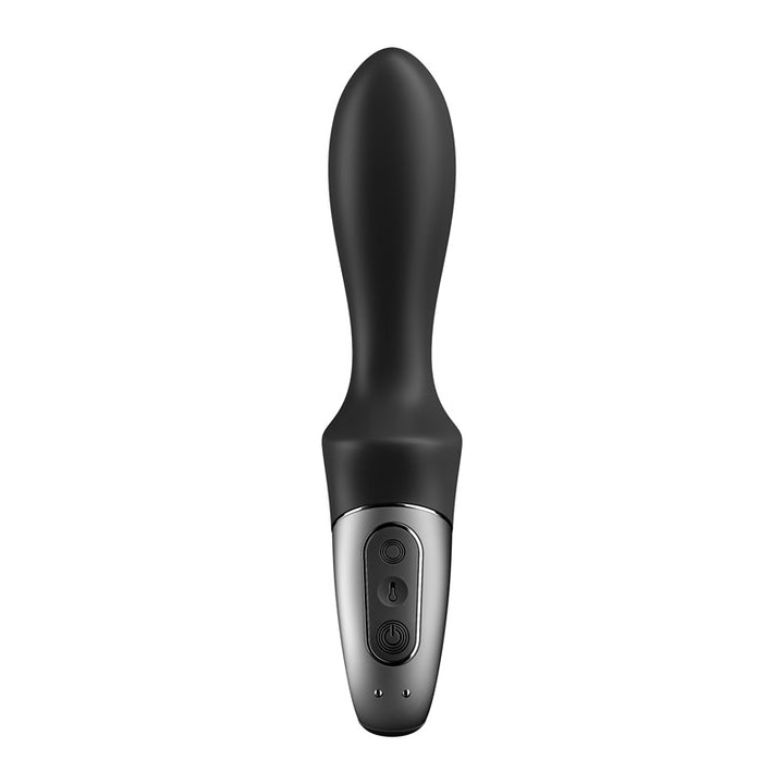 Satisfyer Heat Climax Warming Connect App Anal Vibrator - Black