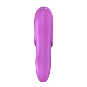 Satisfyer Bold Lover Finger Vibrator – Dark Pink